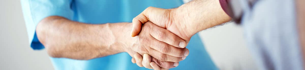 Doctor Shaking Patient's Hand